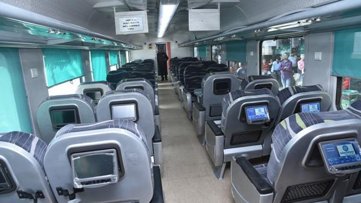 Anubhuti AC chair for Shatabdi The Hindu